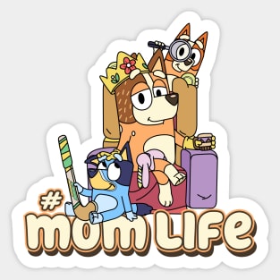 Bluey Mum Life Sticker